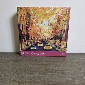 Days of Fall - 500 Piece Jigsaw Puzzle by Galison